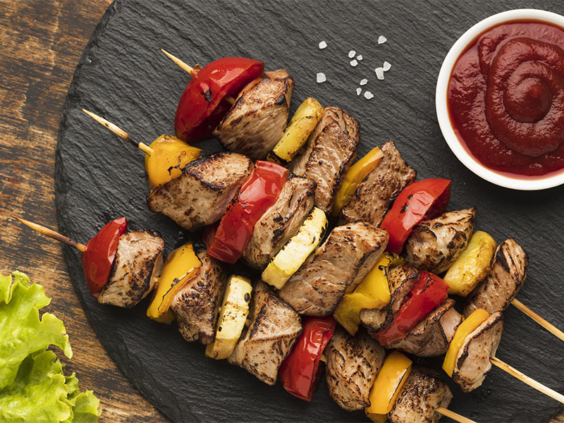 Domatesli Kebap