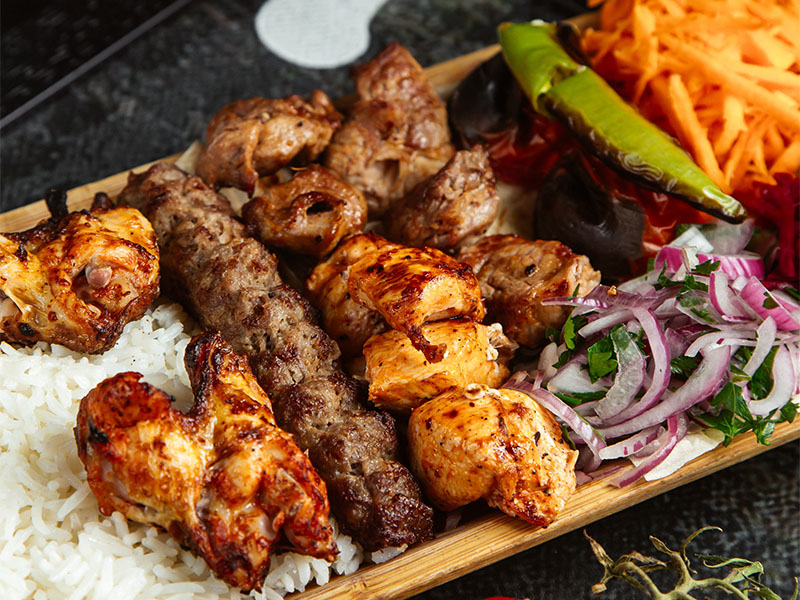 Karışık Kebap (Tavuklu)