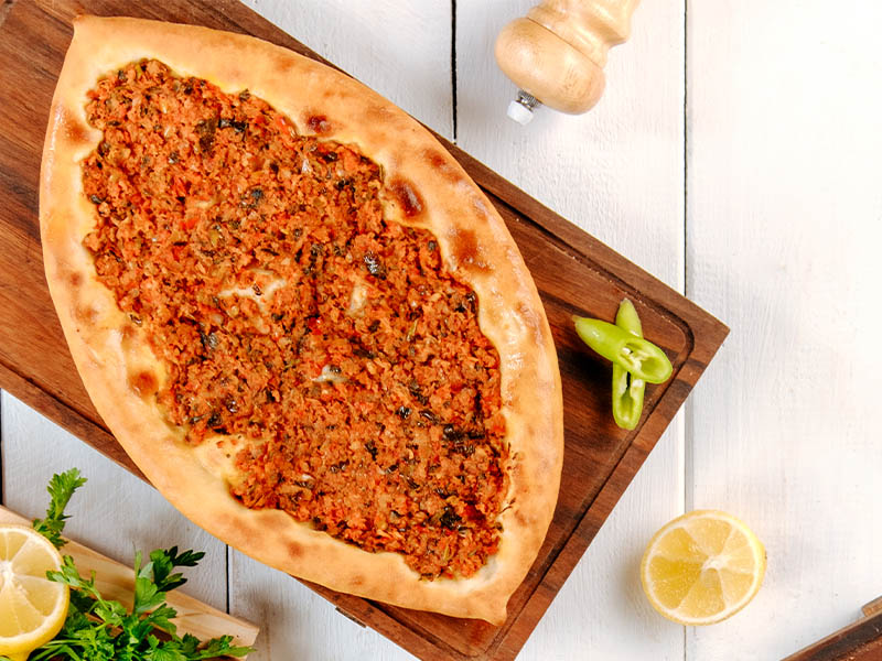 Kavurmalı Pide